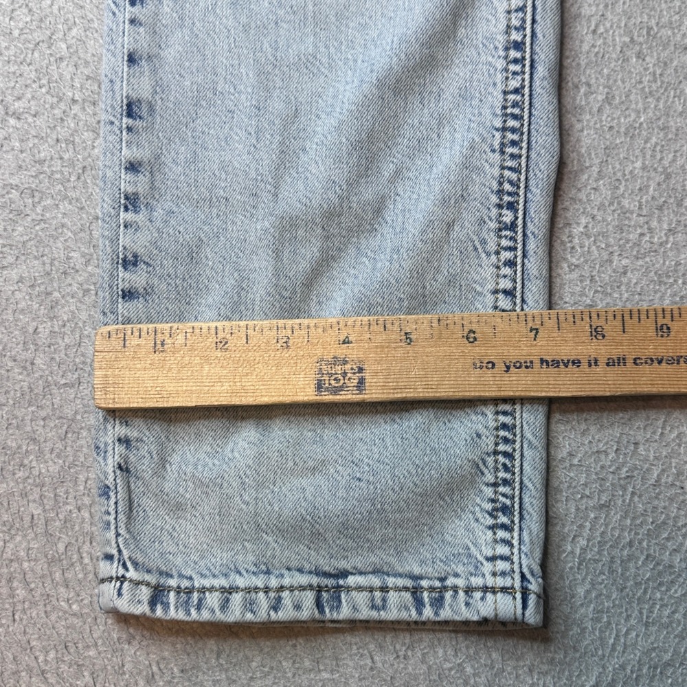 Levi's 541 Jeans Mens 31x30 (31x28) Light Wash Athletic Taper Stretch Denim - Picture 8 of 10